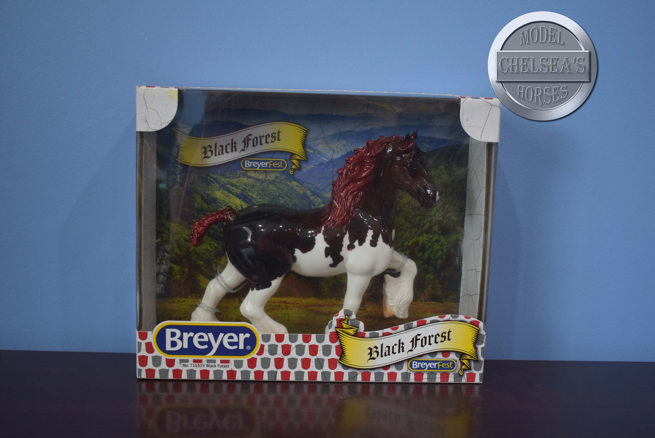 Black Forest-Breyerfest Exclusive-New in Box-Shire Mold-Breyer Classic