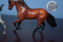 Load image into Gallery viewer, Lot of 2 Stablemates-Peruvian Paso and Prancing Foal-Breyer Stablemate