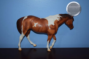 Can't Hold Us Down-BENT LEG-Breyerfest Exclusive-Indian Pony Mold-Breyer Traditional