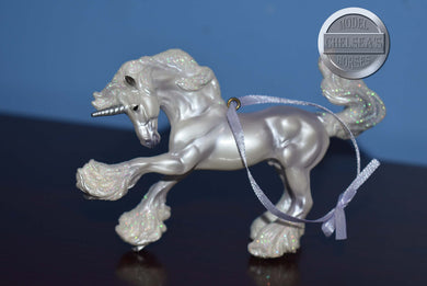 Virgil-Light Version-Mini Gypsy Vanner-Breyer Stablemate Ornament