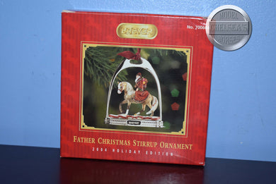 Father Christmas Stirrup Ornament-With Box-Breyer Ornament