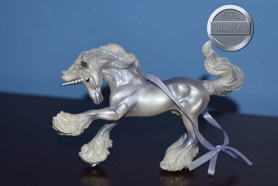 Virgil-Dark Version-Mini Gypsy Vanner-Breyer Stablemate Ornament