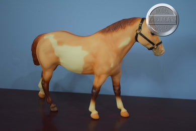 Dun Sabino from Three Pintos Set-Quarter Horse Gelding Mold-Breyer Traditional
