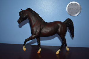 Ofir Sire of Witez II-Black Stallion Mold-Breyer Traditional