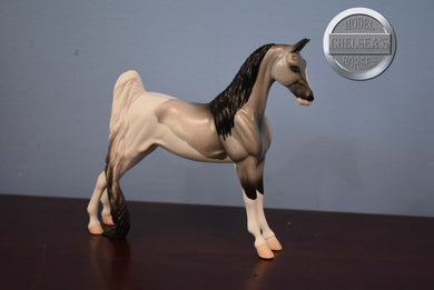 Sterling-OOAK from EQ 2023-Pebbles Saddlebred Mold-Peter Stone