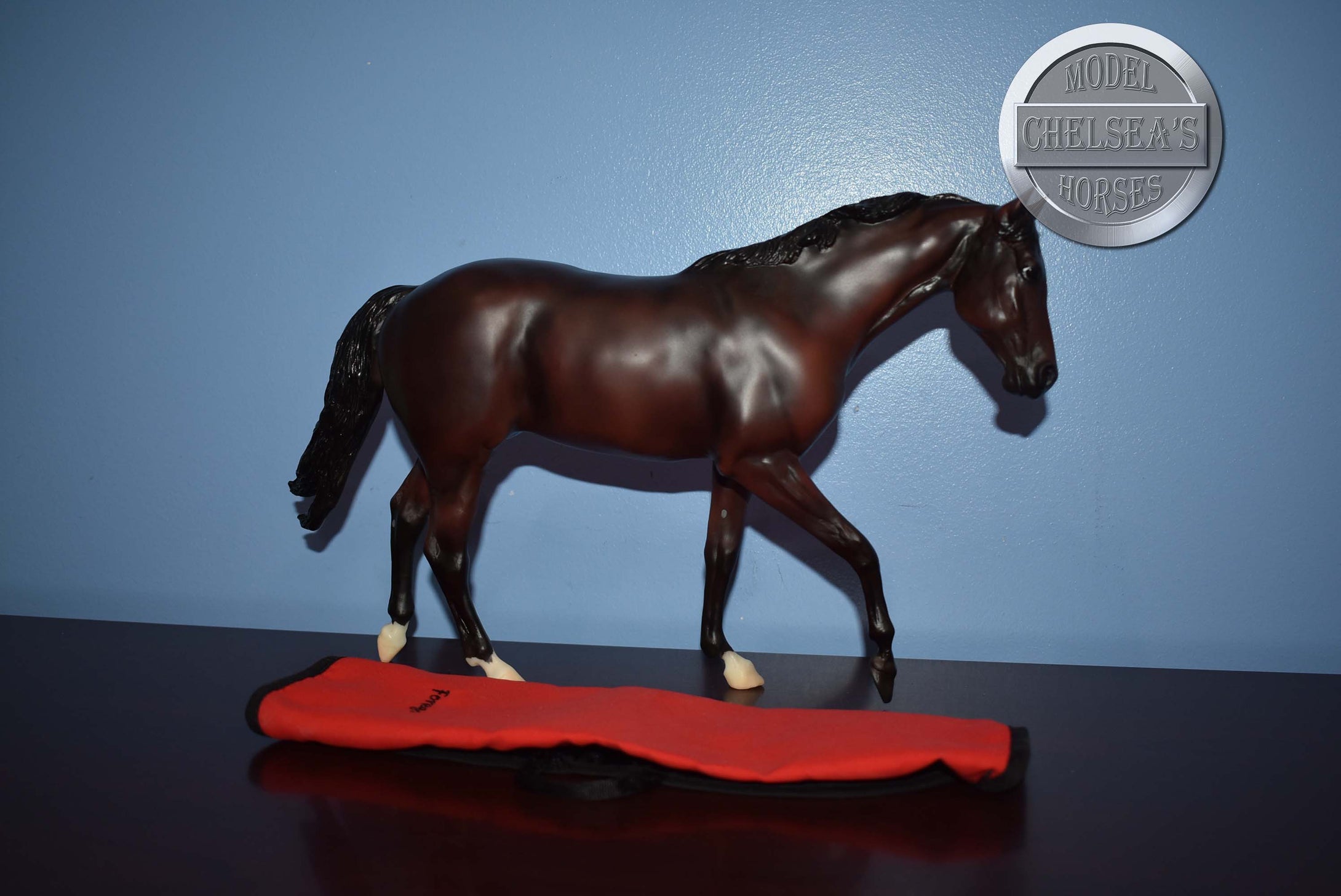 Forego with Blanket-John Henry Mold-Breyer Traditional