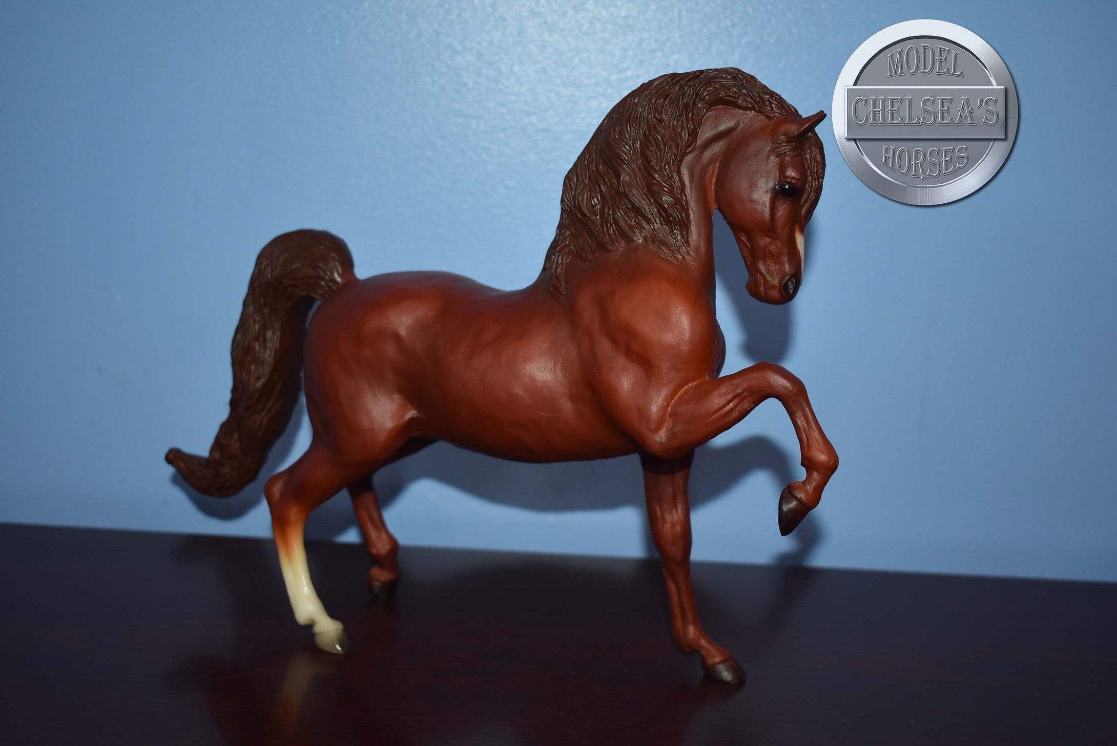 Chestnut Sherman Morgan-Original on the Mold-Breyer Traditional