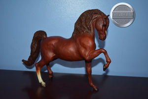 Chestnut Sherman Morgan-Original on the Mold-Breyer Traditional