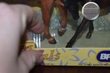 Load image into Gallery viewer, Red Roan Arabian Mare and Dark Bay Scrambling Foal-New in Box-Breyer Classic
