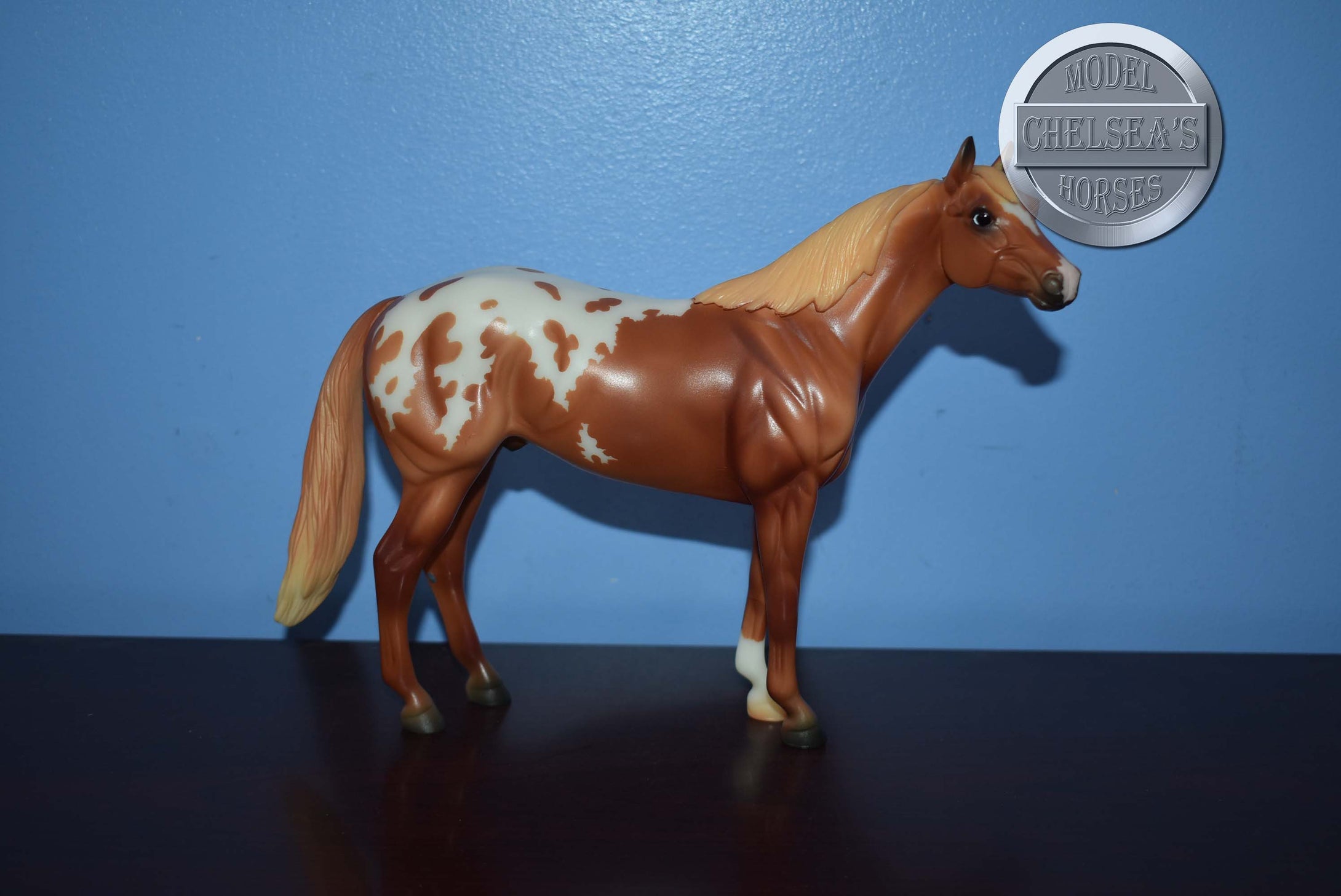 Chestnut Calvin-Show Stock Horse Mold-Breyer Classic