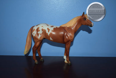 Chestnut Calvin-Show Stock Horse Mold-Breyer Classic