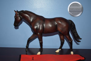 Forego with Blanket-John Henry Mold-Breyer Traditional