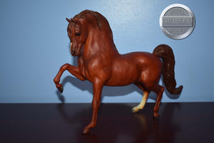 Chestnut Sherman Morgan-Original on the Mold-Breyer Traditional