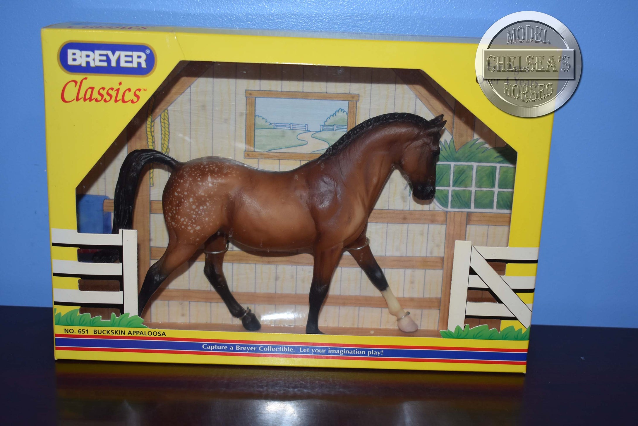 Bay Hanoverian-New in Box-Jet Run Mold-Breyer Classic