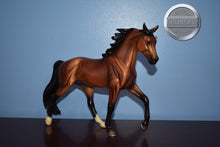 Load image into Gallery viewer, Bay Bluegrass Bandit from JCP Set-Bluegrass Bandit Mold-Breyer Traditional