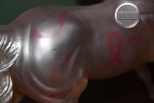 Load image into Gallery viewer, Pink Ribbon Andalusian-Breast Cancer Awareness Model-Andalusian Stallion Mold-Breyer Traditional