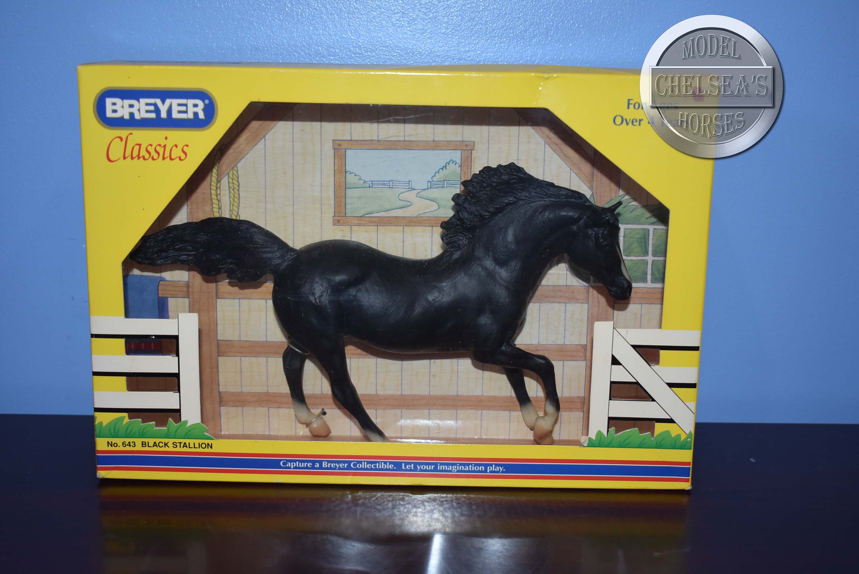 Traditional Breyer Horse- Matte Black Andalusian on sale Stallion