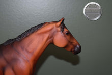 Load image into Gallery viewer, Bay Quarter Horse-Swish Tail Version-Lady Phase Mold-Breyer Traditional