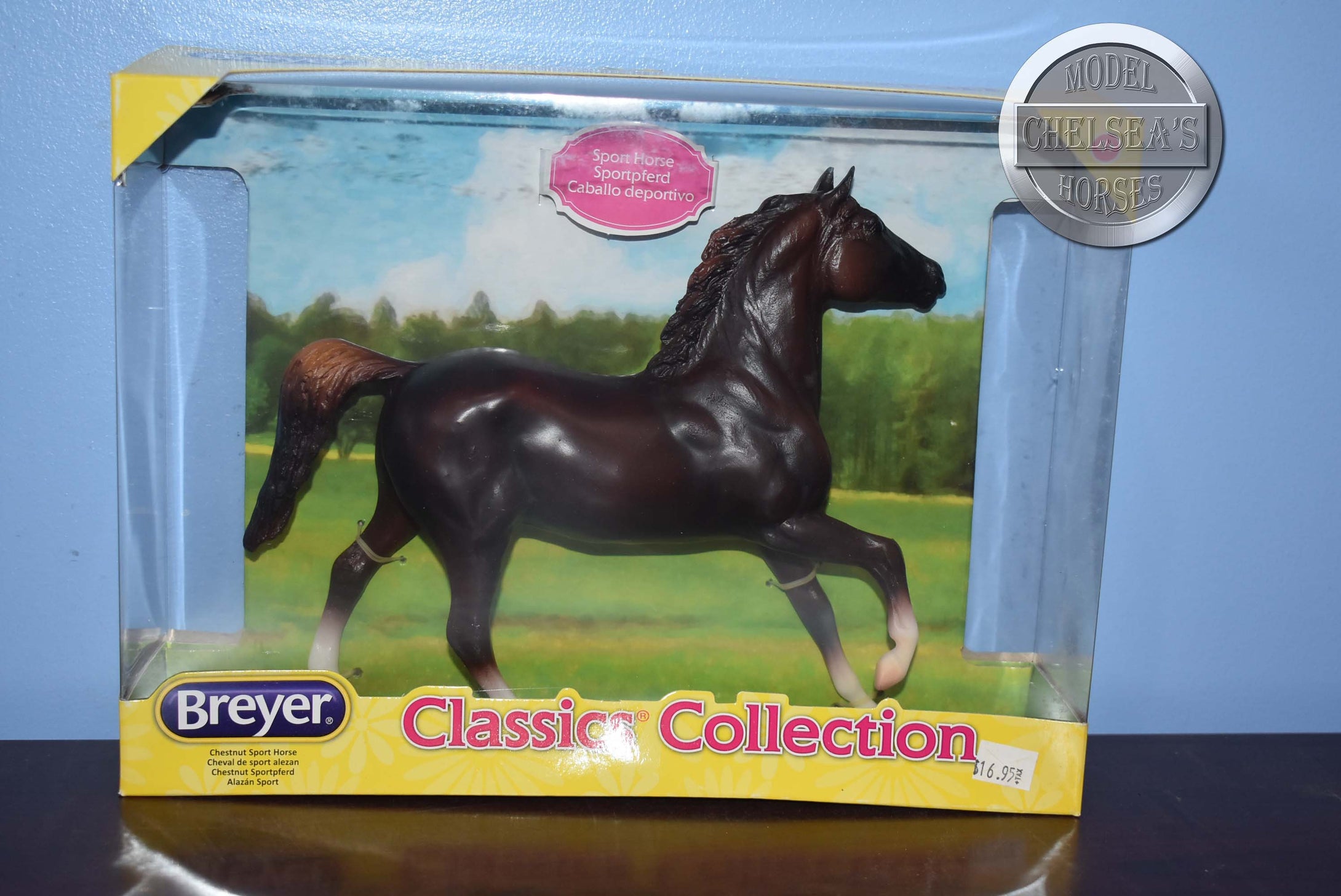 Chestnut Sport Horse-Black Beauty Mold-New in Box-Breyer Classic