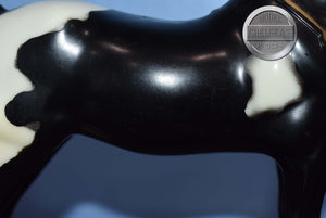 Western Horse-Black/White with Tack-Western Horse Mold-Breyer Traditional