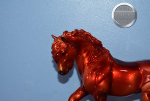 Tannenbaum-Red Version-Holiday Exclusive-Fell Pony Mold-Breyer Traditional
