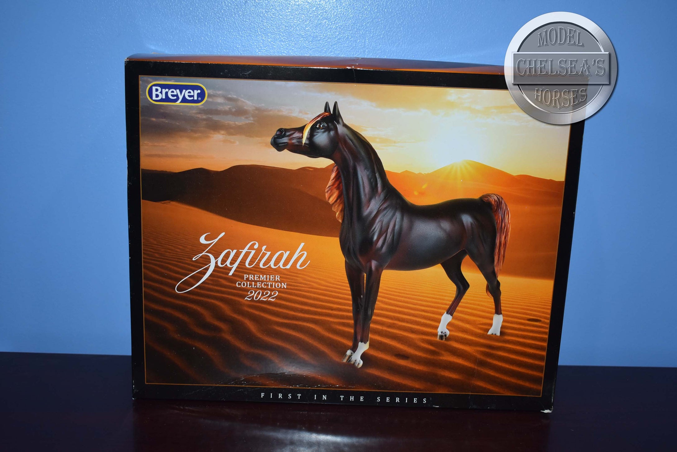 Zafirah-Premier Club Exclusive-Show Stance Arabian Mold-Breyer Traditional