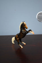 Load image into Gallery viewer, Mini Charcoal Fighting Stallion-Mini Fighting Stallion Mold-Breyer Stablemate