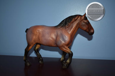 Simba du Pont de Tourney-Breyerfest Exclusive-Roy the Belgian Mold-Breyer Traditional