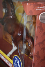 Load image into Gallery viewer, Chestnut Pinto 70th Anniversary Mustang-Glossy New in Box-Fighting Stallion Mold-Breyer Traditional