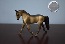 Load image into Gallery viewer, Dapple Grey Thoroughbred-Trotting Warmblood Mold-Breyer Stablemate