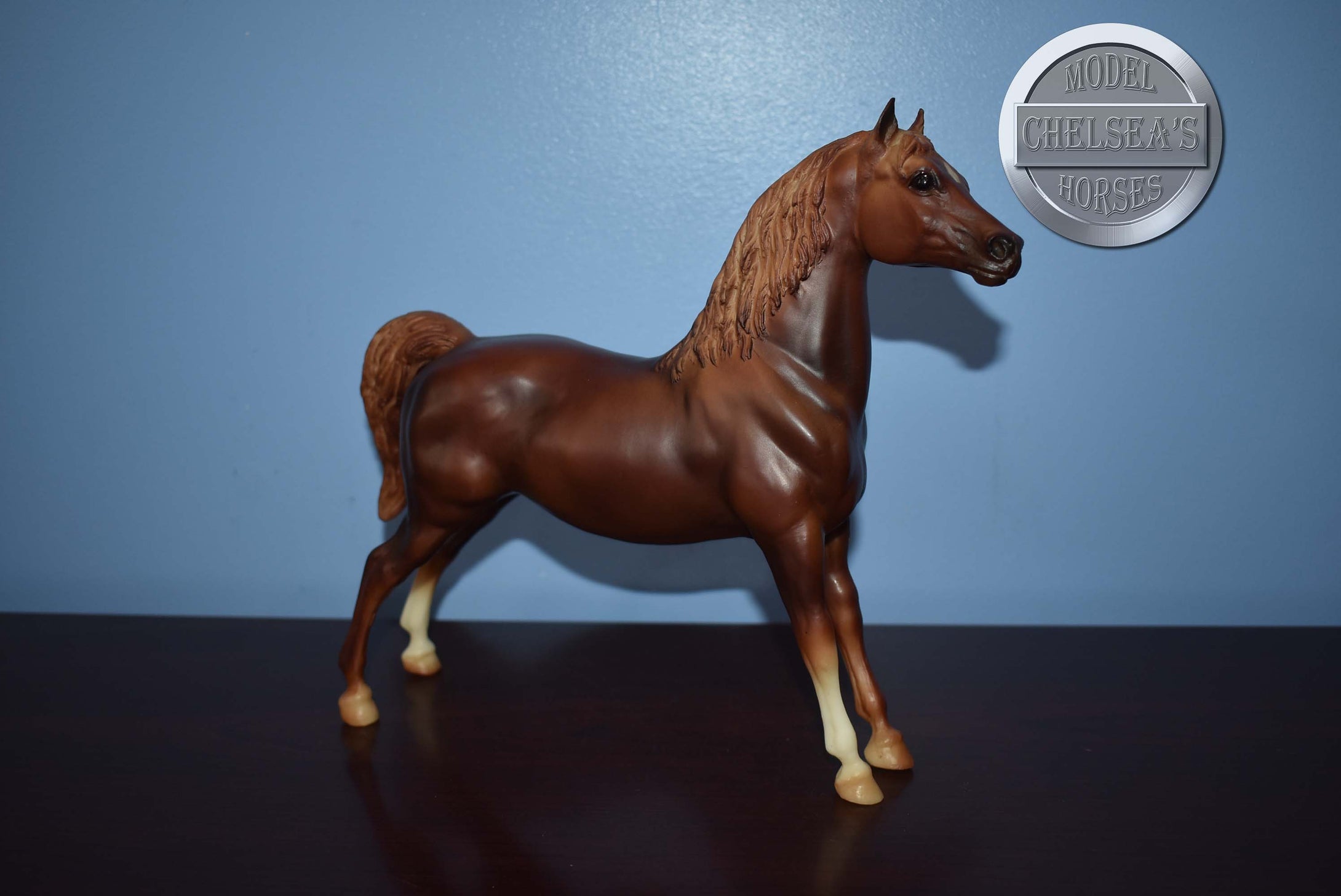 Liver Chestnut Morgan-Stretch Morgan Mold-Breyer Traditional