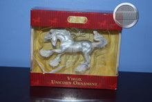Load image into Gallery viewer, Virgil Unicorn-Holiday Exclusive-Breyer Ornament