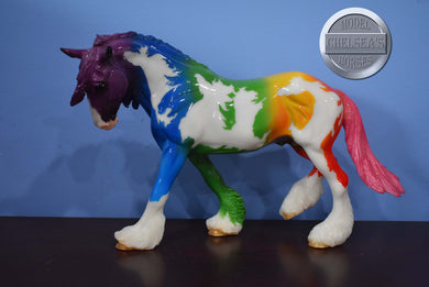 Equidae-Rainbow Decorator-Othello Mold-Breyer Traditional