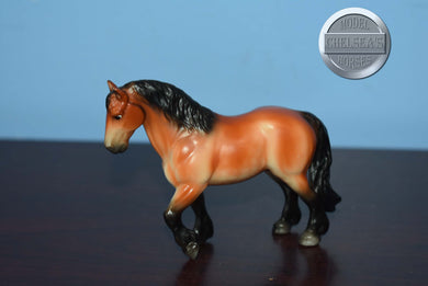 Doppelbock-Mini Clydesdale Mold-Breyerfest Exclusive-Breyer Stablemate