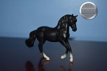 Load image into Gallery viewer, Black Morgan-Cantering Morgan Mold-Breyer Stablemate