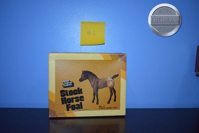 Appaloosa Stock Horse Foal #2-Vintage Box-Sea Star Mold-Breyer Traditional