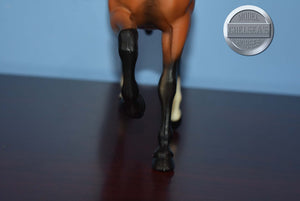 Bay Family Arabian Stallion-FAS Mold-Breyer Traditional