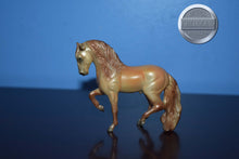 Load image into Gallery viewer, Metallic Peach Sorrel-Mystery Horse Series 2-Andalusian Mold-Breyer Stablemate