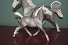 Load image into Gallery viewer, Sugar and Spice-Smoke Grey-Running Mare and Running Foal Mold-Breyer Traditional
