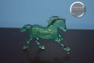 Mini Clearware Green Welsh Cob-Copperfox (stablemate size)