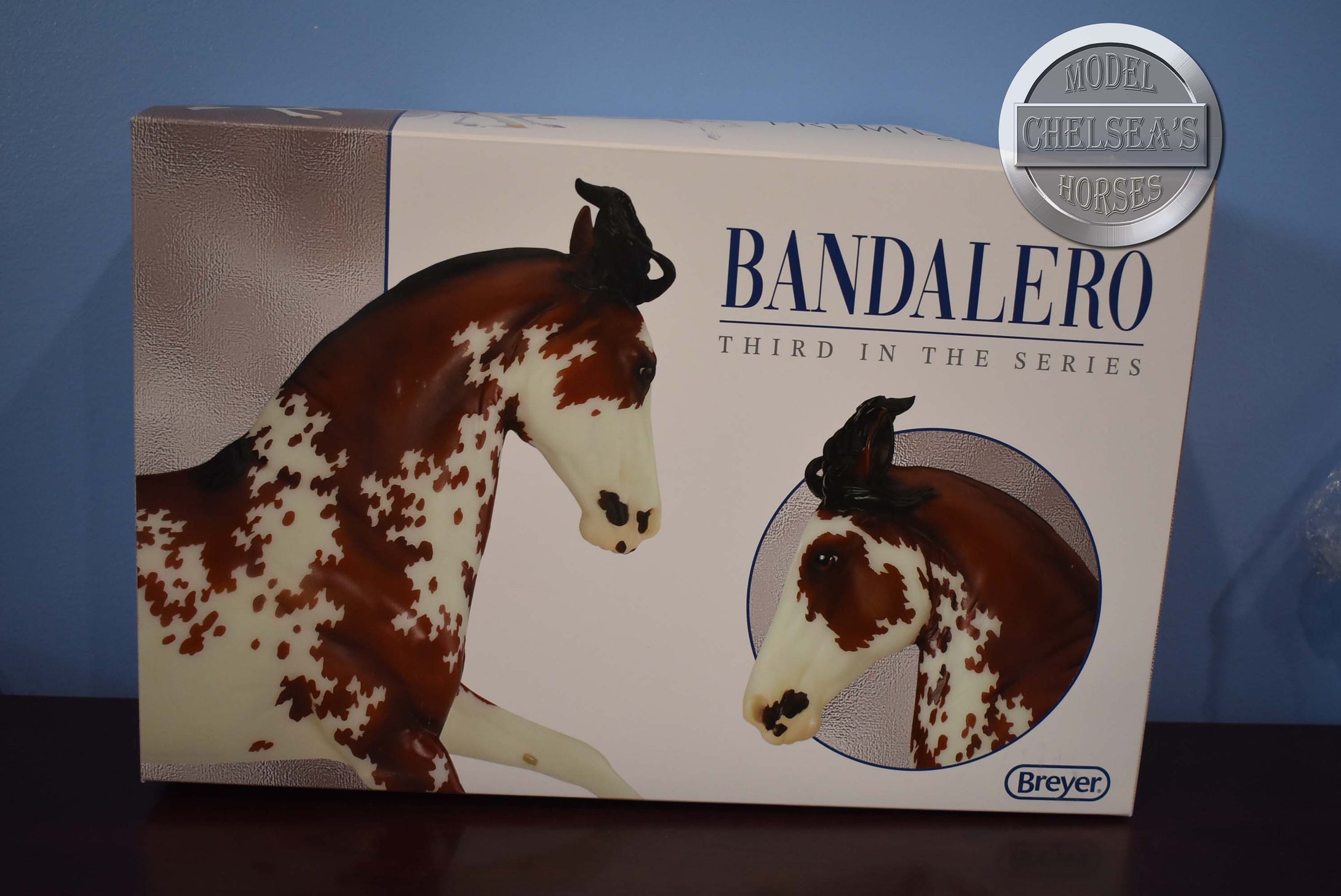 Bandalero-Glossy-Premier Club Exclusive-Criollo Mold-Breyer Traditional