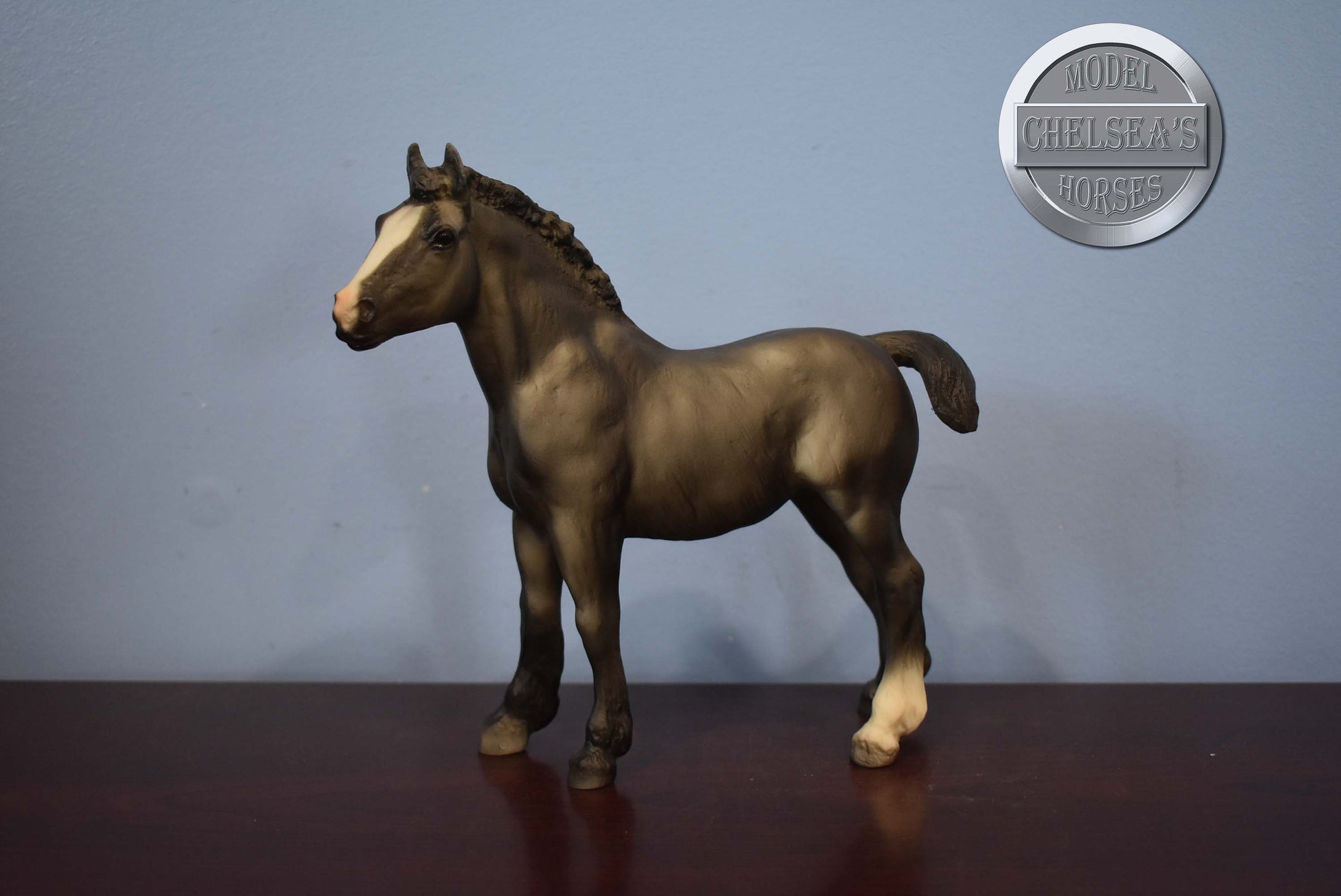 Dark Grey from Legacy Gift Set-Clydesdale Foal Mold-Breyer Traditional