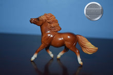 Load image into Gallery viewer, Chestnut with Socks-Part of 4 Piece Set-Shetland Pony Mold-Breyer Stablemate