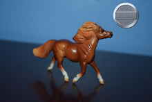 Load image into Gallery viewer, Chestnut with Socks-Part of 4 Piece Set-Shetland Pony Mold-Breyer Stablemate
