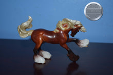 Load image into Gallery viewer, Mini Solar-70th Anniversary Series-Mini Brishen Gypsy Vanner Mold-Breyer Stablemate