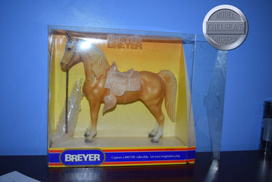 Palomino Western Horse-Western Horse Mold-New in Box-Breyer Traditional