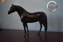 Load image into Gallery viewer, Coal-Holiday Web Special-RARE-Only 24 Produced-German Riding Pony Mold-Breyer Traditional