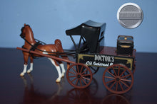 Load image into Gallery viewer, Doctor's Buggy with Chestnut Splash Pinto Saddlebred-Breyer Stablemate