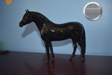 Load image into Gallery viewer, Coal-Holiday Web Special-RARE-Only 24 Produced-German Riding Pony Mold-Breyer Traditional