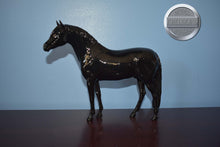 Load image into Gallery viewer, Coal-Holiday Web Special-RARE-Only 24 Produced-German Riding Pony Mold-Breyer Traditional